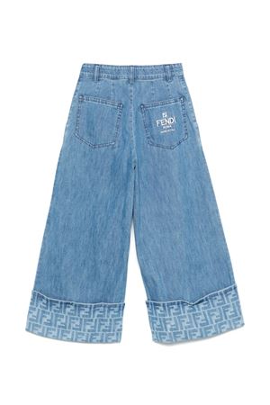 Gamba larga Jeans FENDI KIDS | JFF352ATRFF0QG0